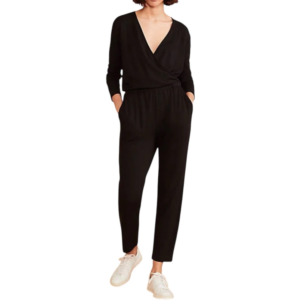 Lou & Grey Signaturesoft Plush Crossover Long Sleeve Jumpsuit Large